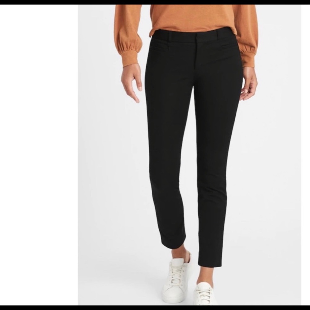 Banana Republic Sloan Fit Black Leggings